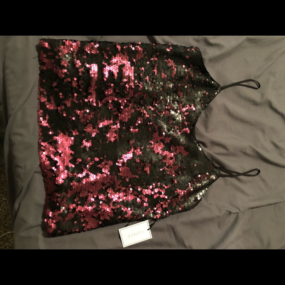 1 State Sequin Tank